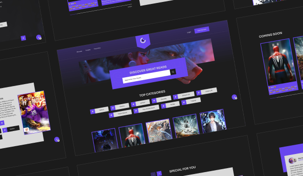 Novels web Platform