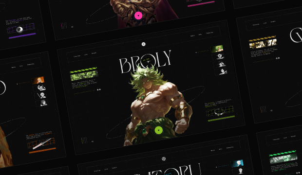 Anime Web Concepts